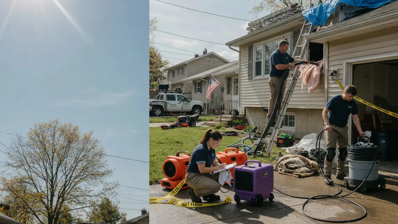 Emergency Water Removal in Pleasantville, OH near me